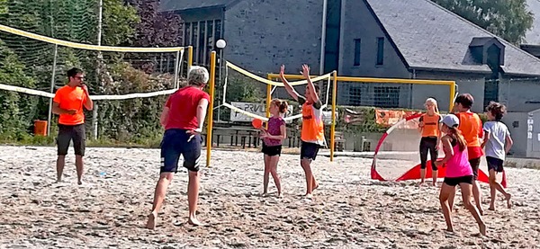 Centre sportif local intégré d'Aywaille, Aire de Beach-volley