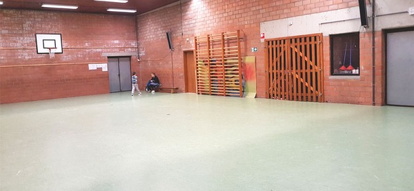 Salle de sport de l'école communale d'Awan-Aywaille